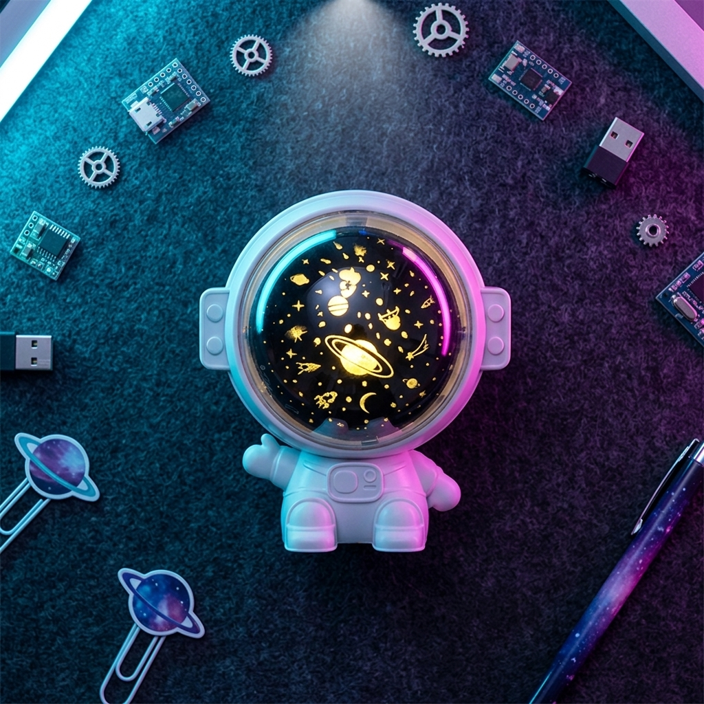 Astronaut Galaxy Projector - Kids Gift