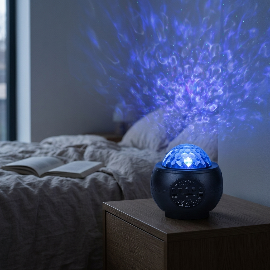 Star Ocean Wave Projector with Bluetooth Speaker